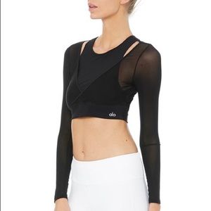 Alo Yoga Pivot Layered Long Sleeve Top